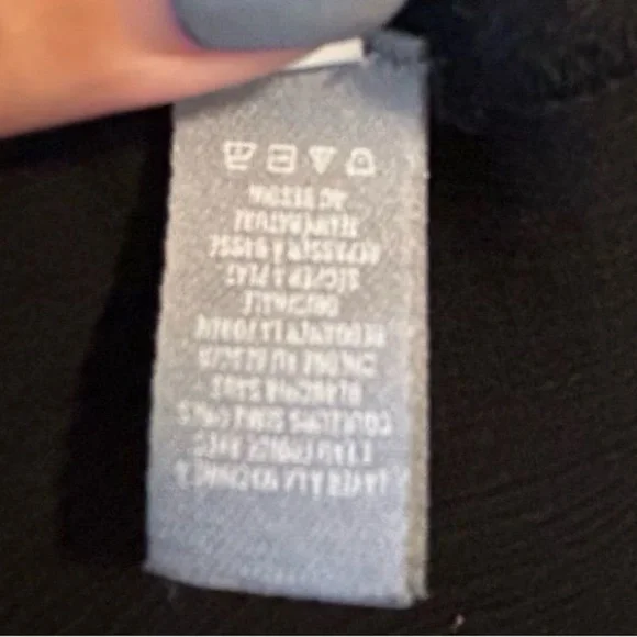 Aerie Women's Black V-Neck Maxi Dress w/ Front Cut-Out Detail Size Large - Picture 12 of 14